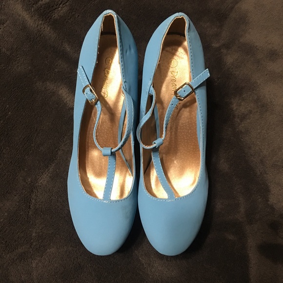 Shoes - Mary Jane wedge heels